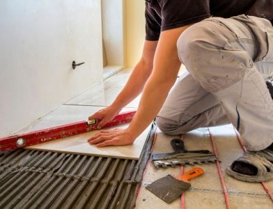 Floor Tile Surface Preparation